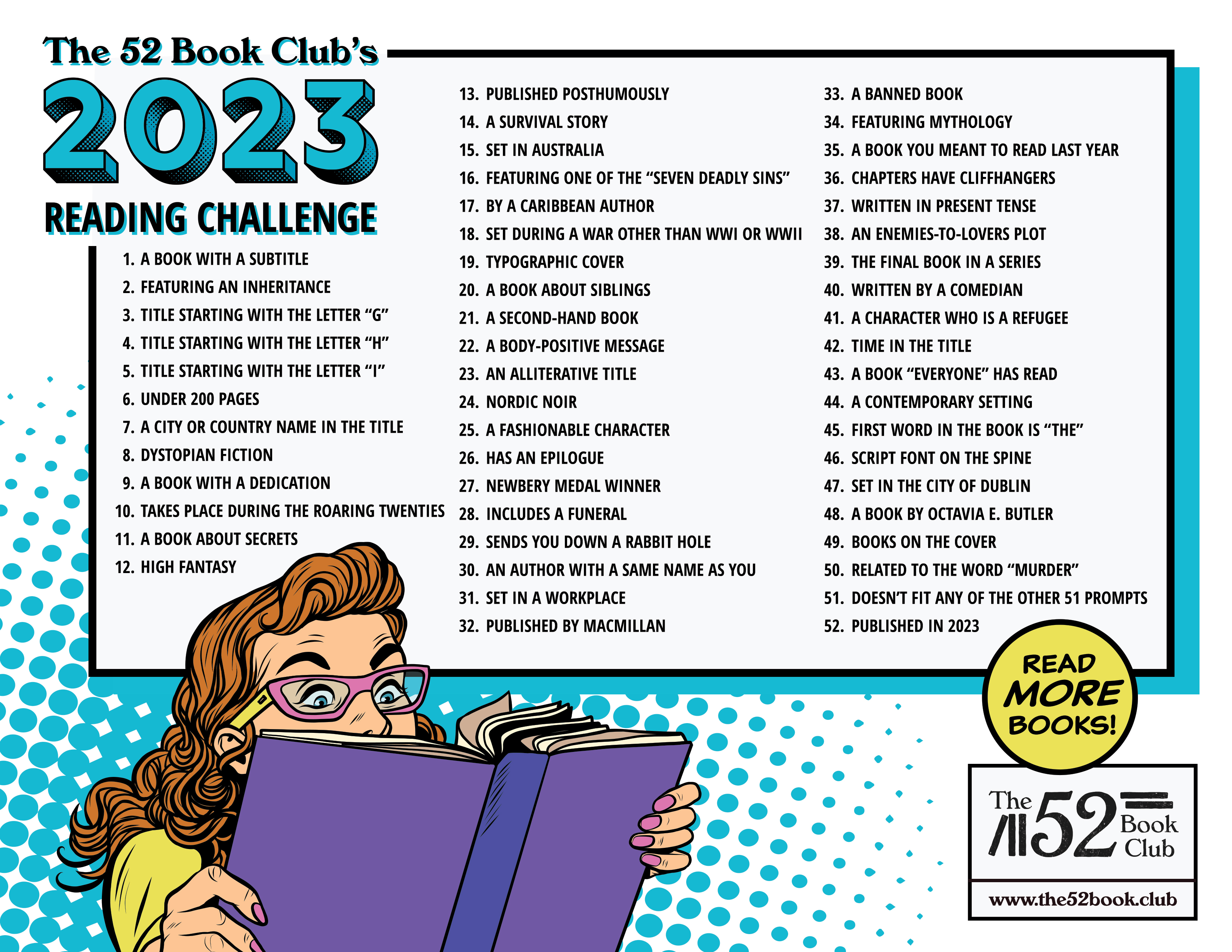 2023 Reading Challenge – The 52 Book Club